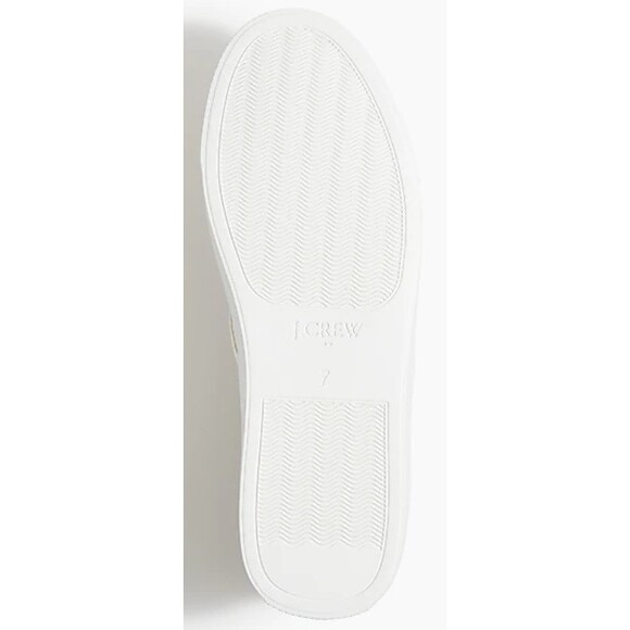 NEW J Crew Slip On Sneakers Road Trip Striped Lavendar Pink Lilac Size 9M - Picture 5 of 6